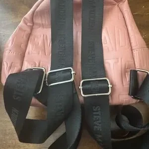Steve Madden | Bags | Steve Madden Pink Embossed Monogrammed  display picture 1
